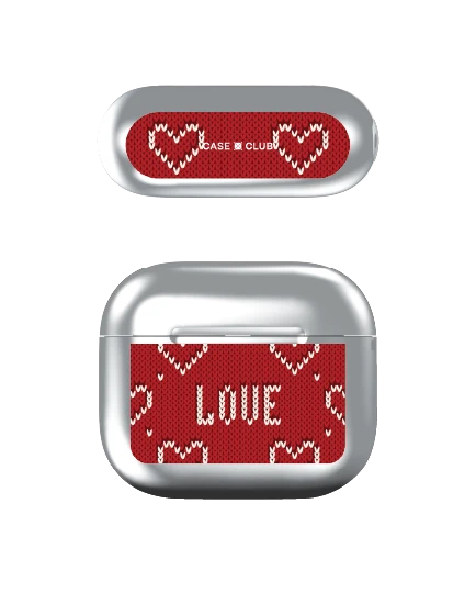 รักลายถักสีแดง