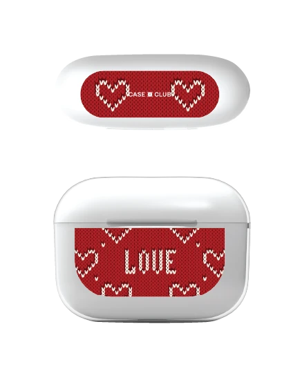 รักลายถักสีแดง