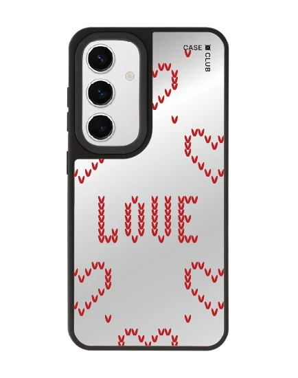 samsung s24 matte mirror magsafe love knit