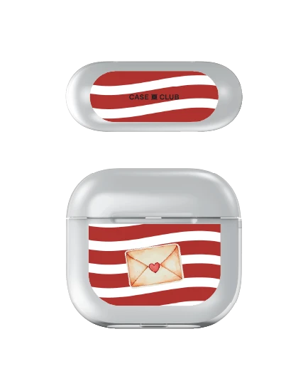 เคสใส airpods 4 จดหมายรัก