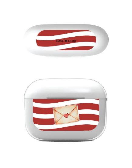 airpods pro 3 clear case love letter