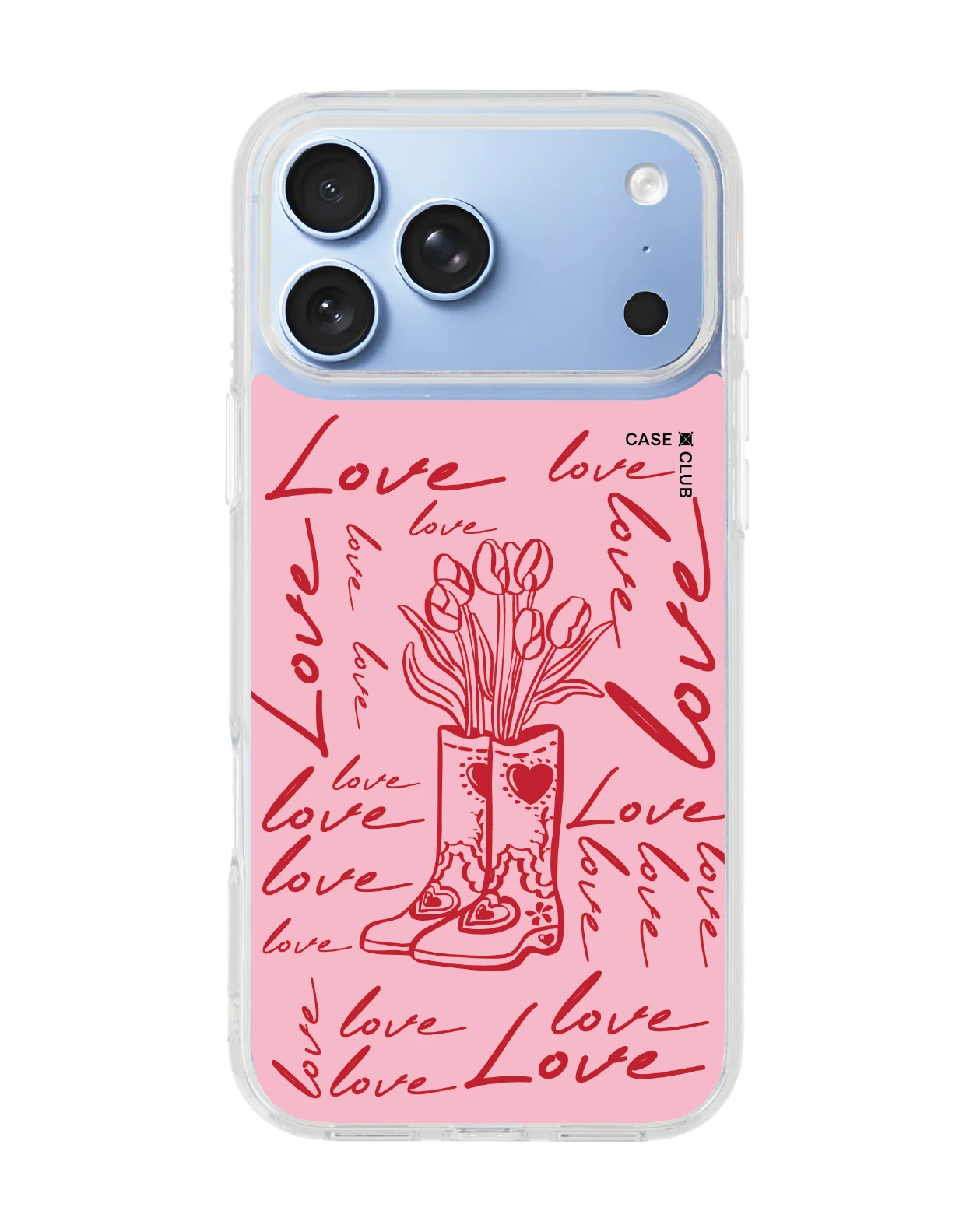 เคสใส iphone 18 pro max magsafe บู๊ทดอกไม้สื่อรัก