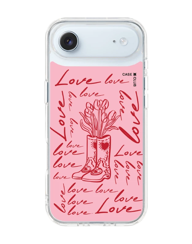 iphone air clear love scribble