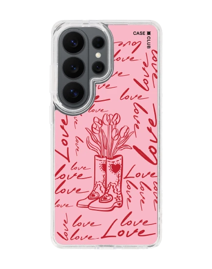 เคสใส samsung galaxy s26 ultra clear magsafe บู๊ทดอกไม้สื่อรัก