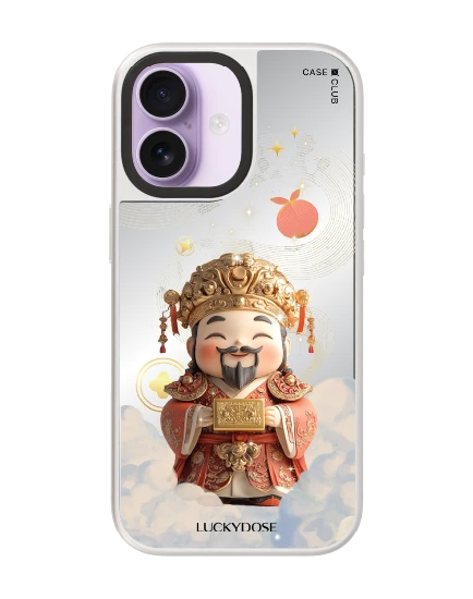 เคสกระจก iphone 17 magsafe luckydose เทพเจ้าไฉ่ซิงเอี๊ย