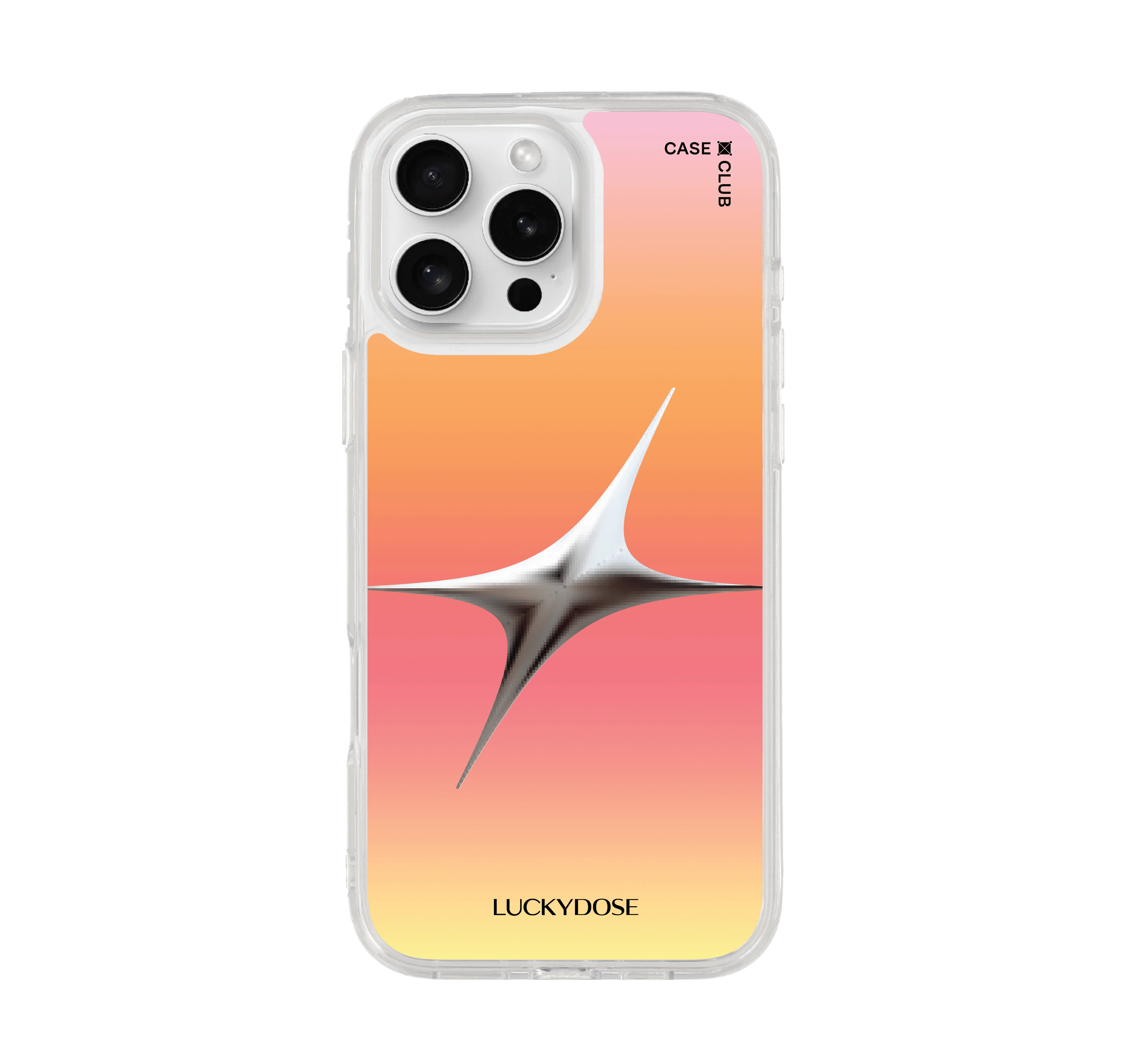 iphone 16 pro max clear case luckydose friday lucky color
