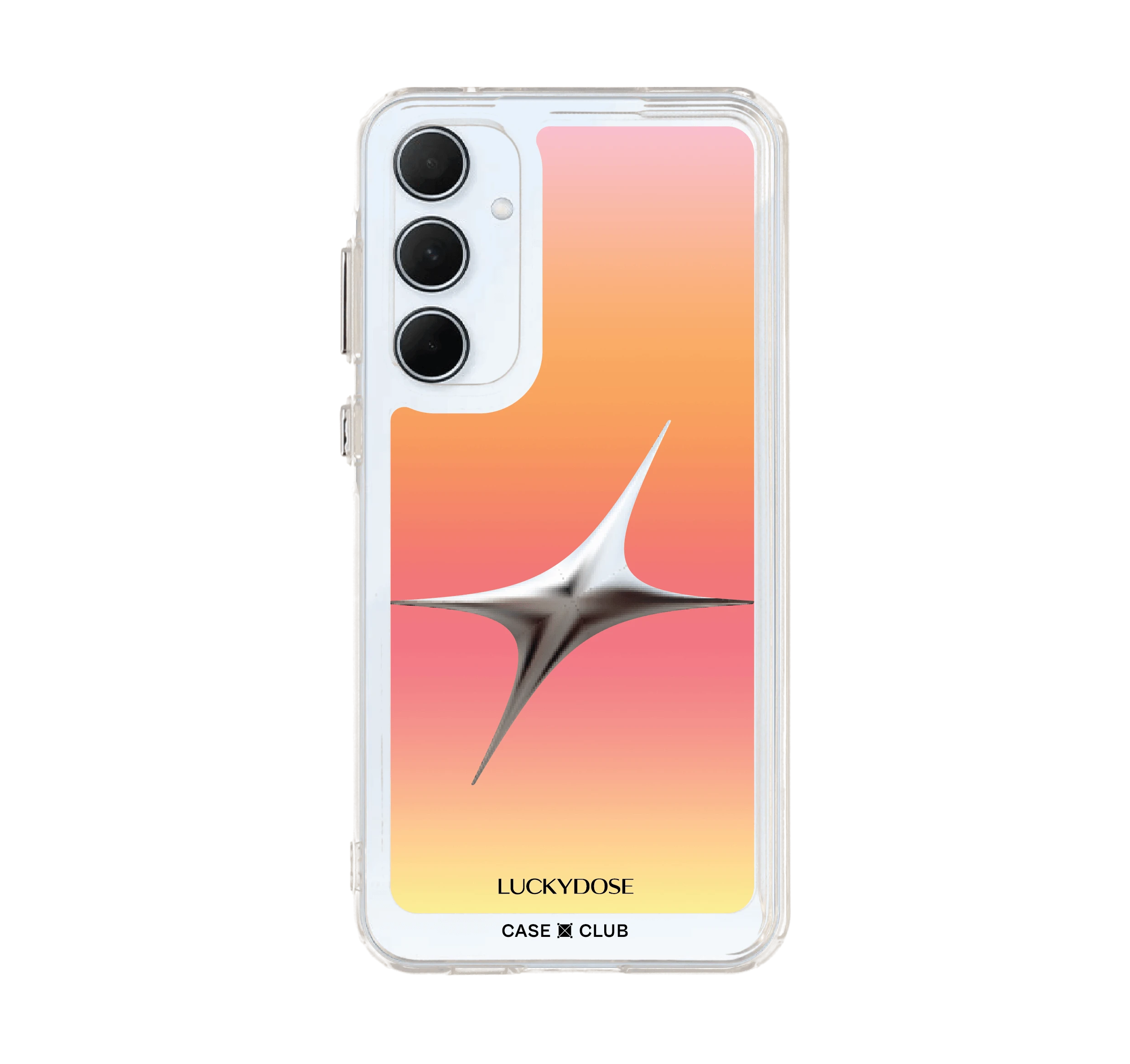 เคสใส samsung a55 luckydose สีมงคลวันศุกร์