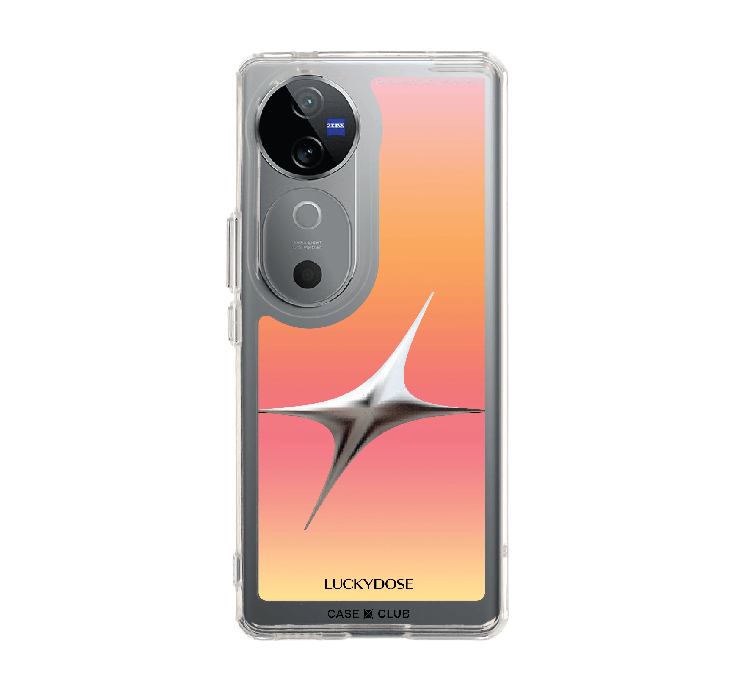 เคสใส vivo v40 5g luckydose สีมงคลวันศุกร์