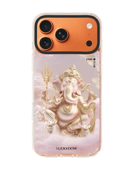 เคสใส iphone 17 pro max clear case magsafe shield luckydose พระพิฆเนศประทานทรัพย์