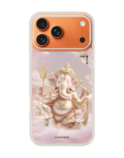 iphone 17 pro max clear magsafe luckydose ganesha ganapati