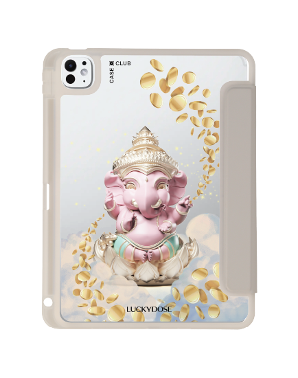 เคสใส ipad pro 11 สีเทา luckydose พระพิฆเนศ