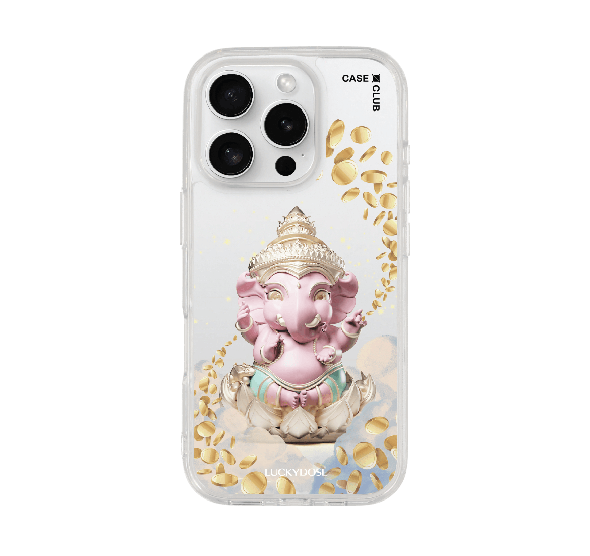 เคสใส iPhone 16 Pro LuckyDose พระพิฆเนศ
