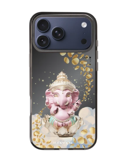 iphone 17 pro max black mirror magsafe luckydose ganesha