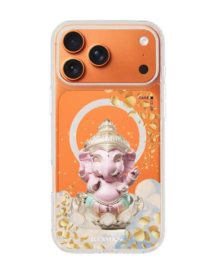 iphone 17 pro max clear magsafe luckydose ganesha