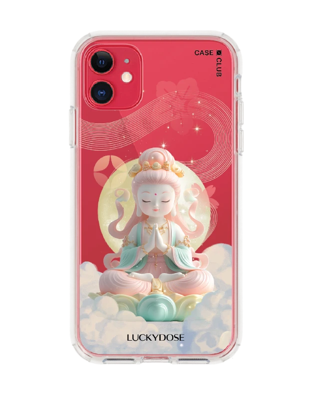 iphone 11 clear case luckydose guanyin