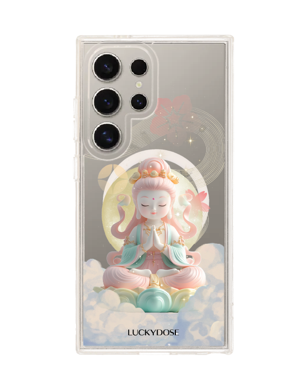 เคสใส Samsung S24 Ultra MagSafe LuckyDose เจ้าแม่กวนอิม