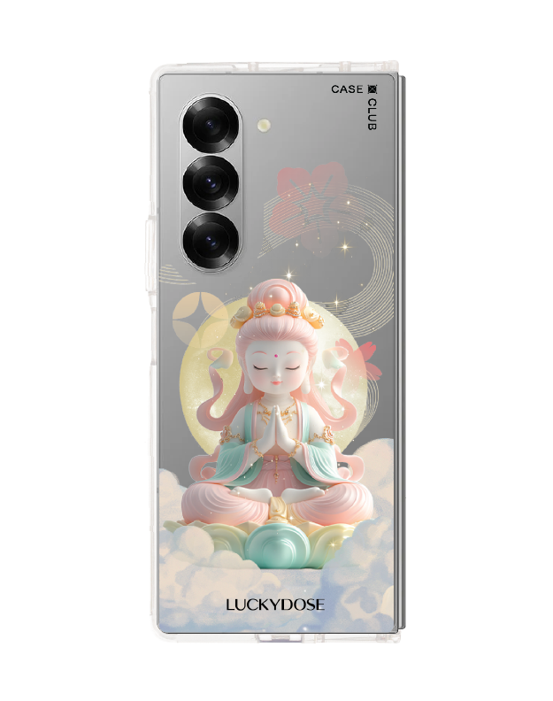 เคสใส Samsung Galaxy Z Fold 6 LuckyDose เจ้าแม่กวนอิม