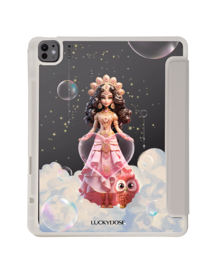 iPad Air6/7 13" 2025 (M2/M3) Clear Grey LuckyDose Lakshmi