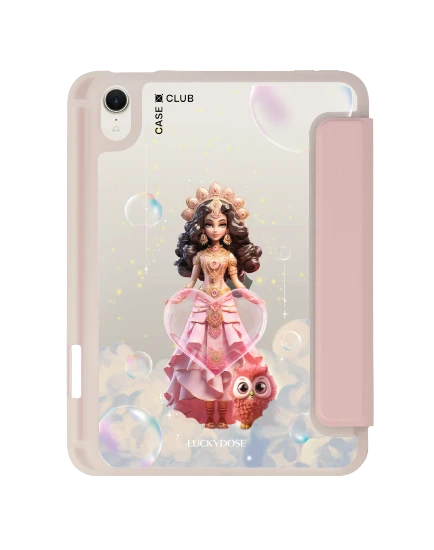 ipad mini 7 clear pink luckydose lakshmi