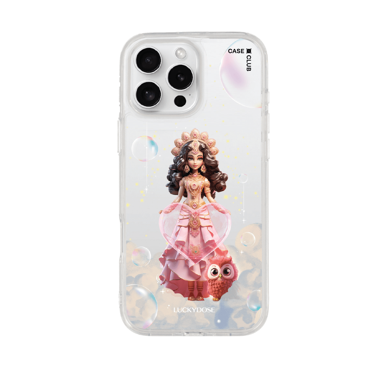 iPhone 16 Pro Max Clear Case LuckyDose Lakshmi