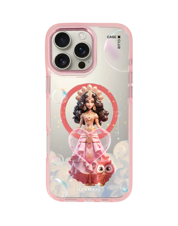 iphone 16 pro max clear pink magsafe luckydose องค์แม่ลักษมี