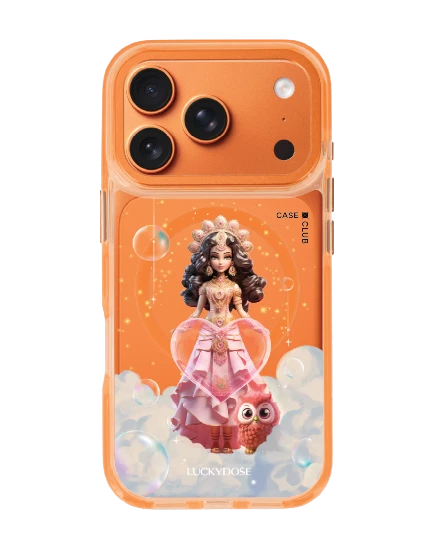 iphone 17 pro clear orange magsafe luckydose lakshmi