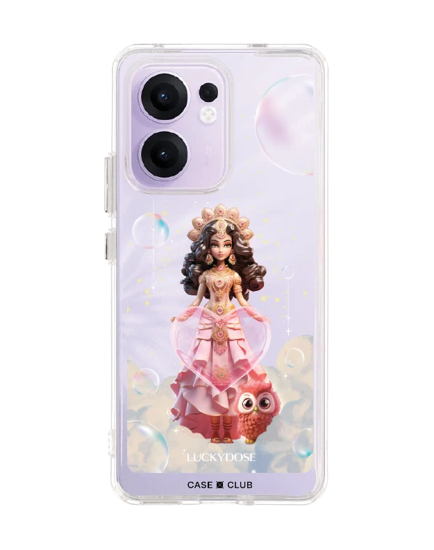 oppo reno 13f clear case luckydose lakshmi