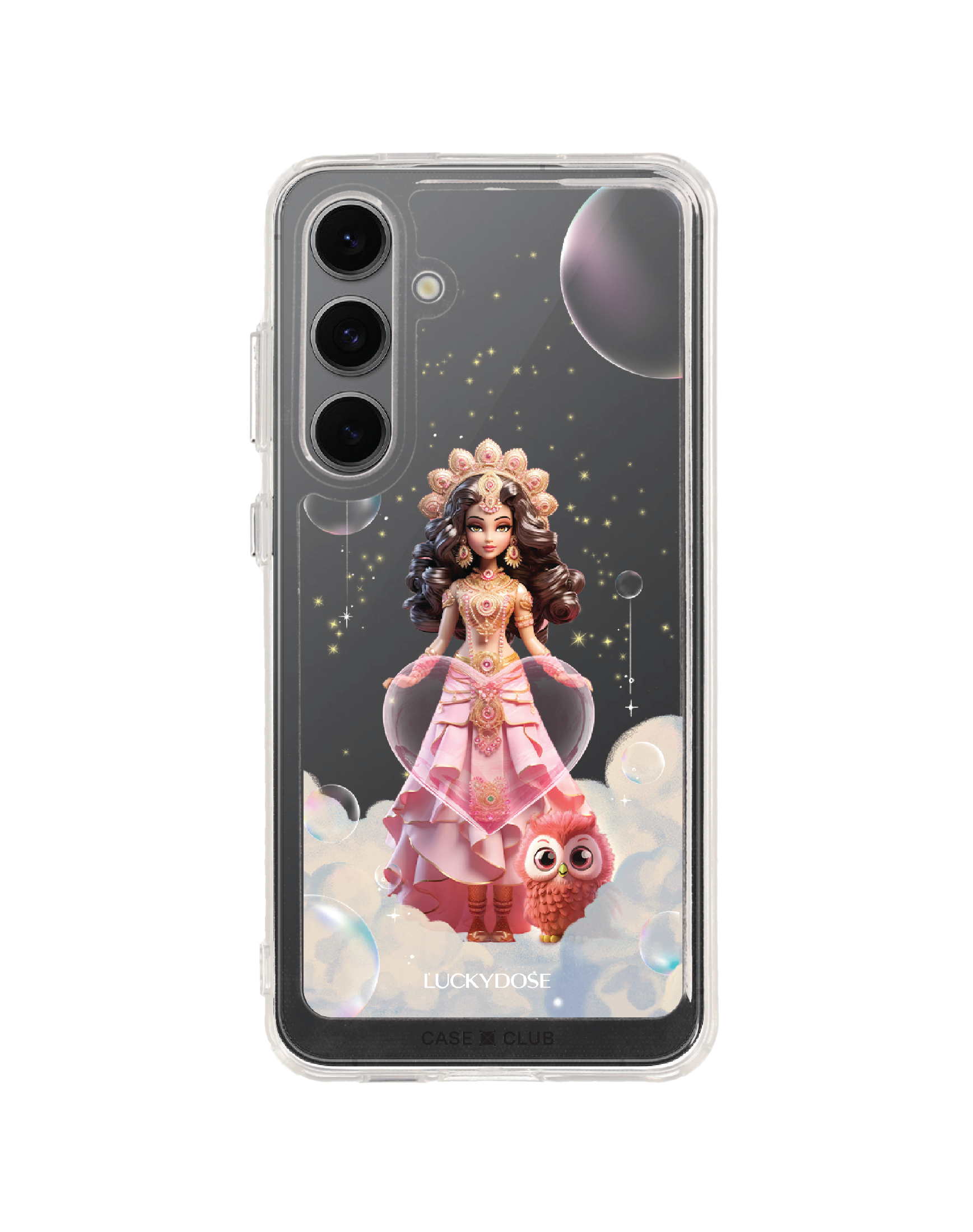 Samsung Galaxy S24 FE Clear Case LuckyDose Lakshmi