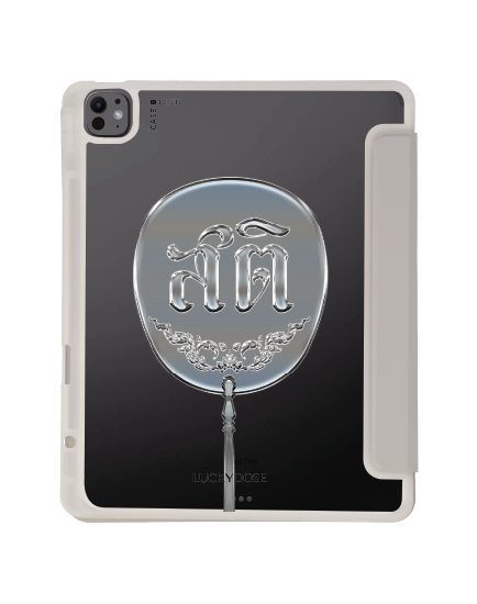iPad Air6/7 13" 2025 (M2/M3) Clear Grey LuckyDose Sati
