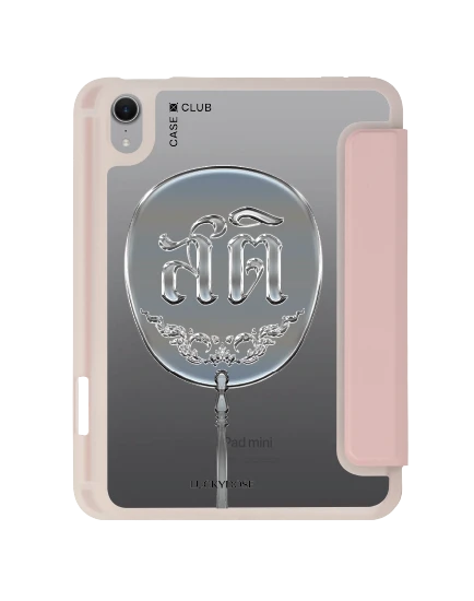 ipad mini 7 clear pink luckydose sati