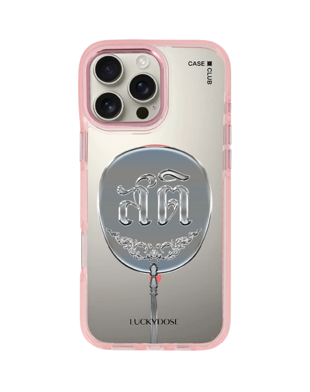 iphone 16 pro max clear pink magsafe luckydose sati
