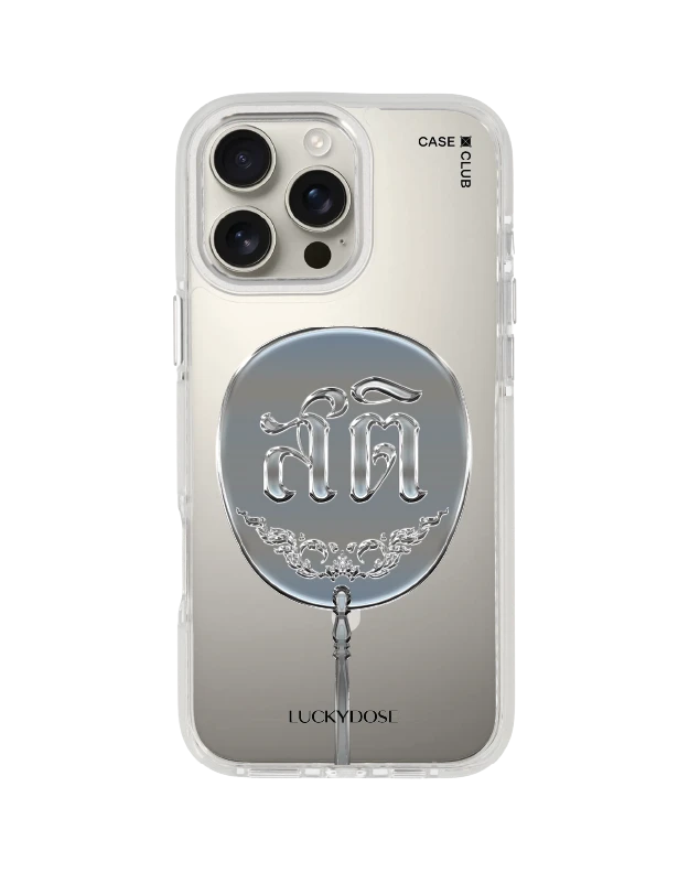 iphone 16 pro max clear white magsafe luckydose sati