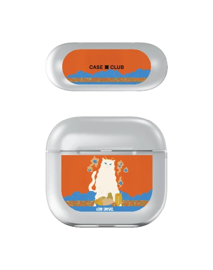airpods 4 clear case luckydose the devil