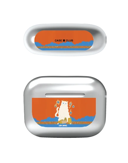 เคสสีเงิน airpods pro 2 luckydose the devil