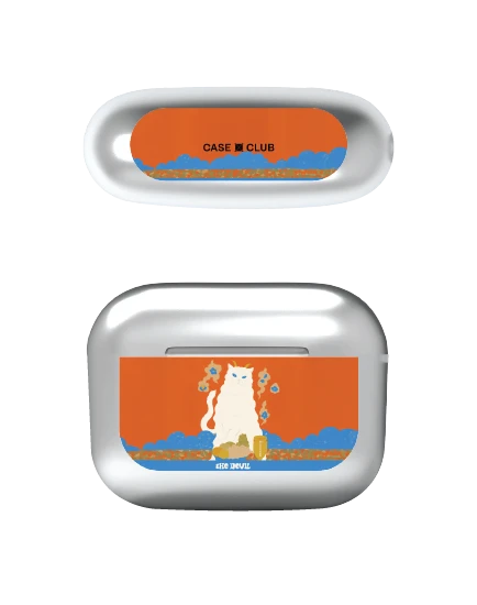 เคสสีเงิน airpods pro 3 luckydose the devil