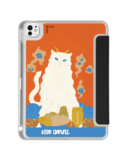 เคสใส ipad pro 11 สีดำ luckydose the devil