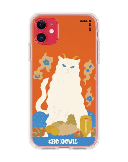 iphone 11 clear case luckydose the devil