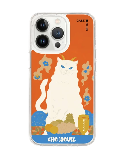 iphone 13 pro clear case luckydose the devil