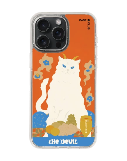 iphone 15 pro max clear magsafe luckydose the devil