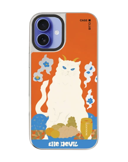 iphone 16 plus mirror case magsafe luckydose the devil