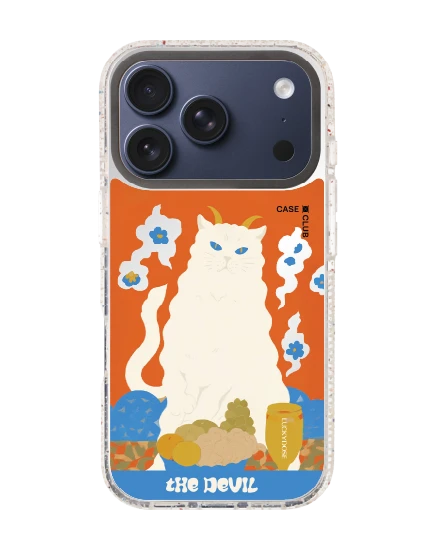 เคสกระจกใส iphone 17 pro mirror magsafe luckydose the devil