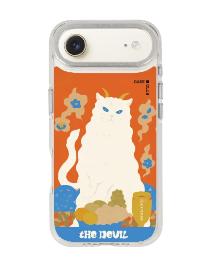 iphone air clear white magsafe luckydose the devil