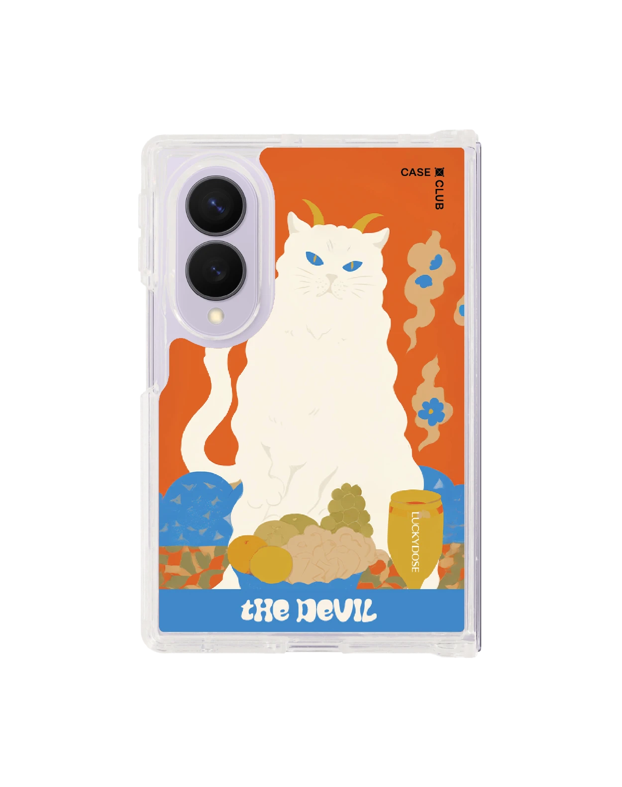 samsung galaxy z fold 8 clear magsafe luckydose the devil