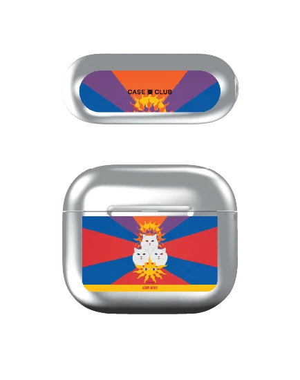 เคสสีเงิน airpods รุ่น 3 luckydose the sun