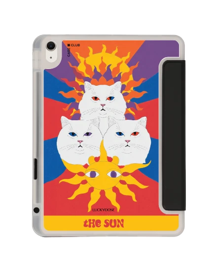 เคสใส ipad air4/5/6/7 11" 2025 (m2/m3) สีดำ luckydose the sun