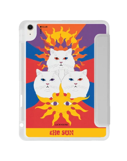เคสใส ipad air4/5/6/7 11" 2025 (m2/m3) สีเทา luckydose the sun