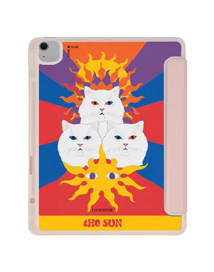 ipad air6/7 13" 2025 (m2/m3) clear pink luckydose the sun