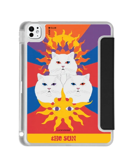 เคสใส ipad pro 11 สีดำ luckydose the sun