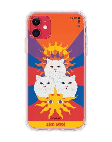 iphone 11 clear case luckydose the sun
