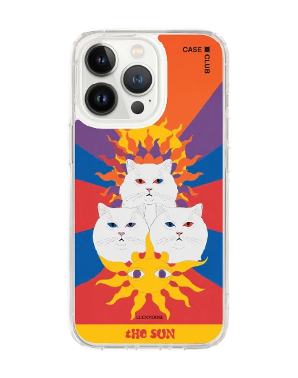 iphone 13 pro clear case luckydose the sun